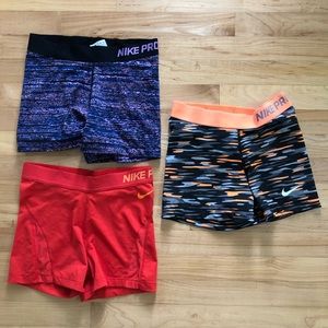 Nike pro shorts